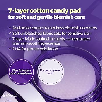 Isntree Onion Newpair Clear Pad — gently exfoliate and clarify for smoother skin