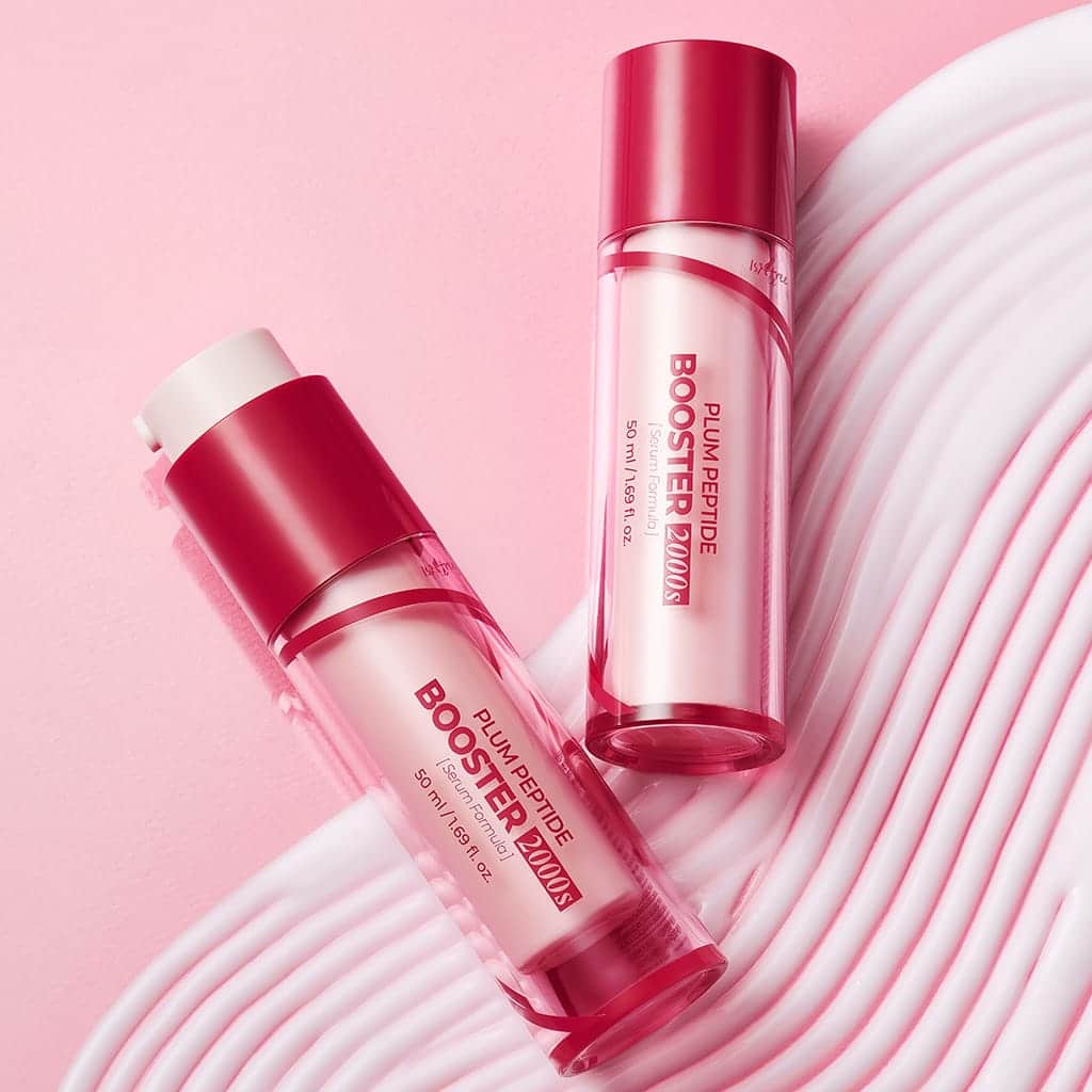 Isntree Plum Peptide Booster 2000s — peptides firm and improve the look of elasticity