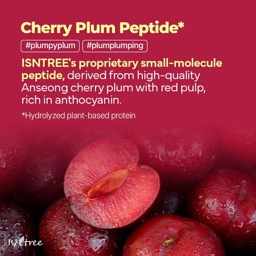 Isntree Plum Peptide Booster 2000s — plum and peptide firming booster