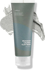 Isntree Real Mugwort Clay Mask — clay draws out impurities and refines pores