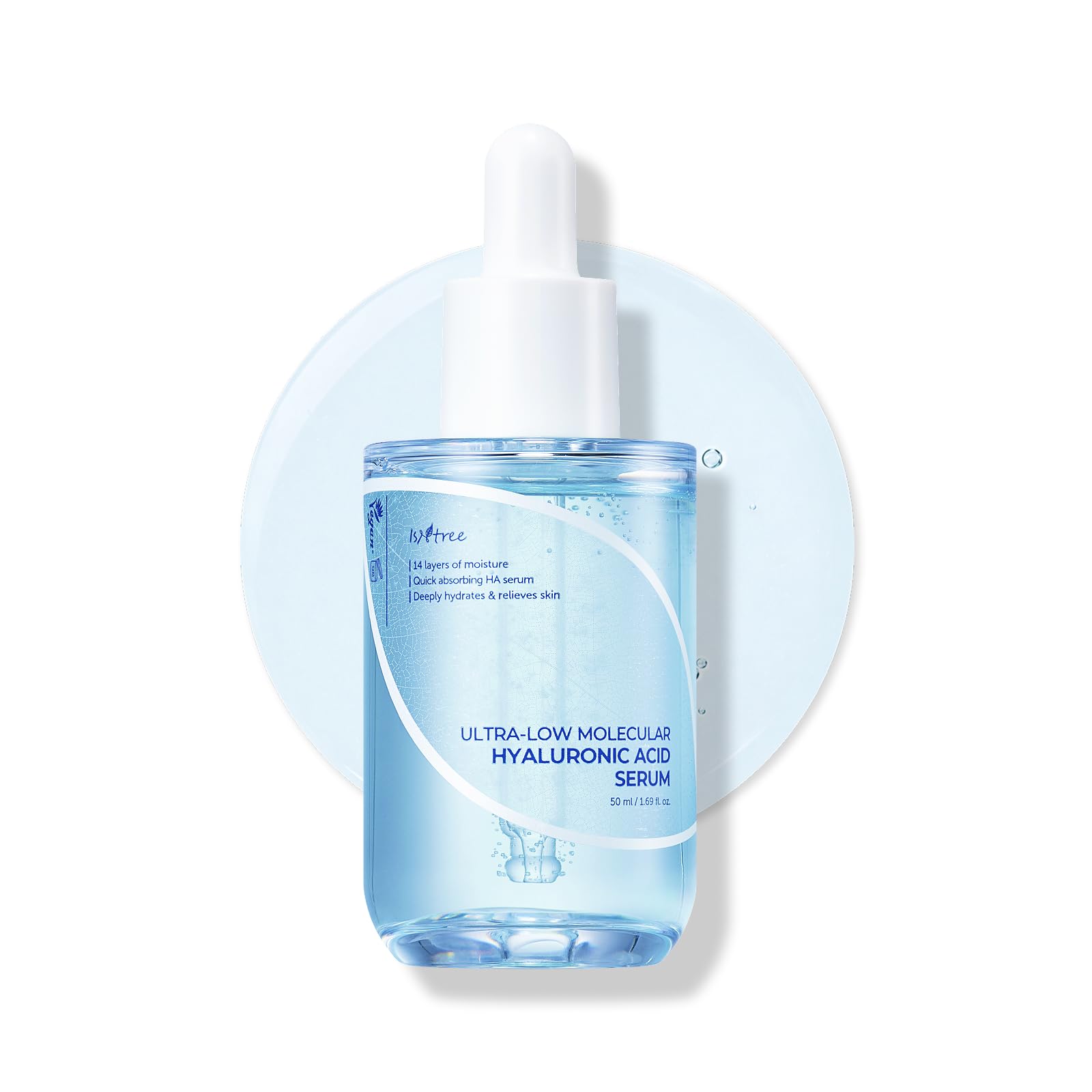 Isntree Ultra-Low Molecular Hyaluronic Acid Serum — ultra-low molecular hyaluronic hydrating serum