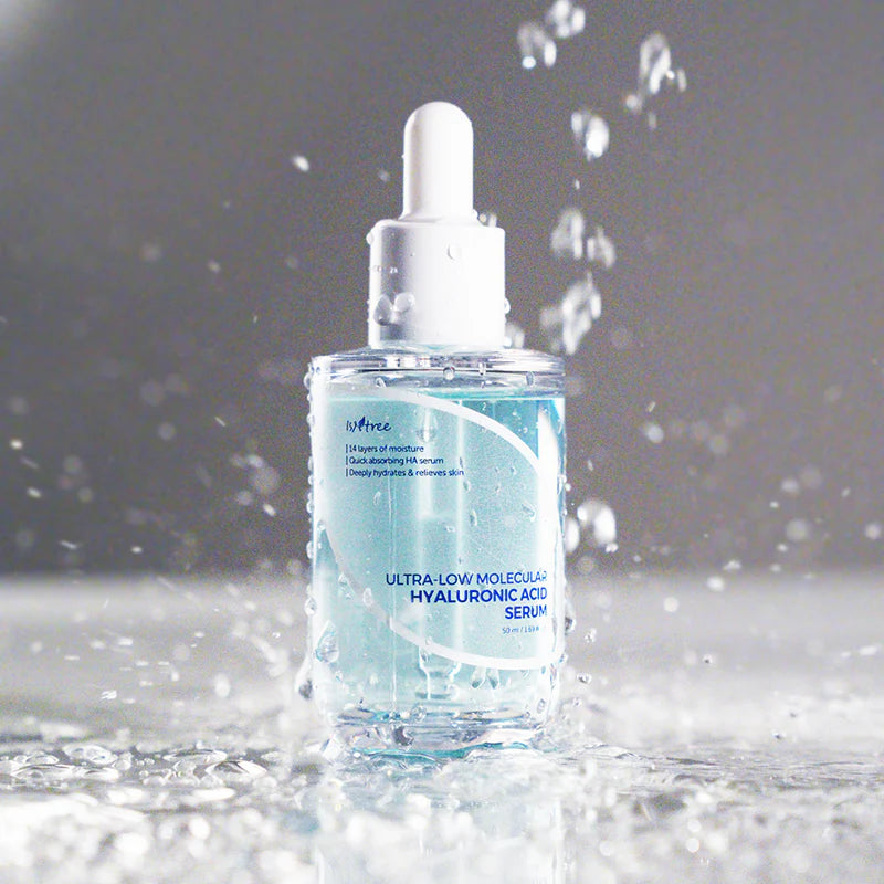 Isntree Ultra-Low Molecular Hyaluronic Acid Serum — ultra-low molecular hyaluronic hydrating serum