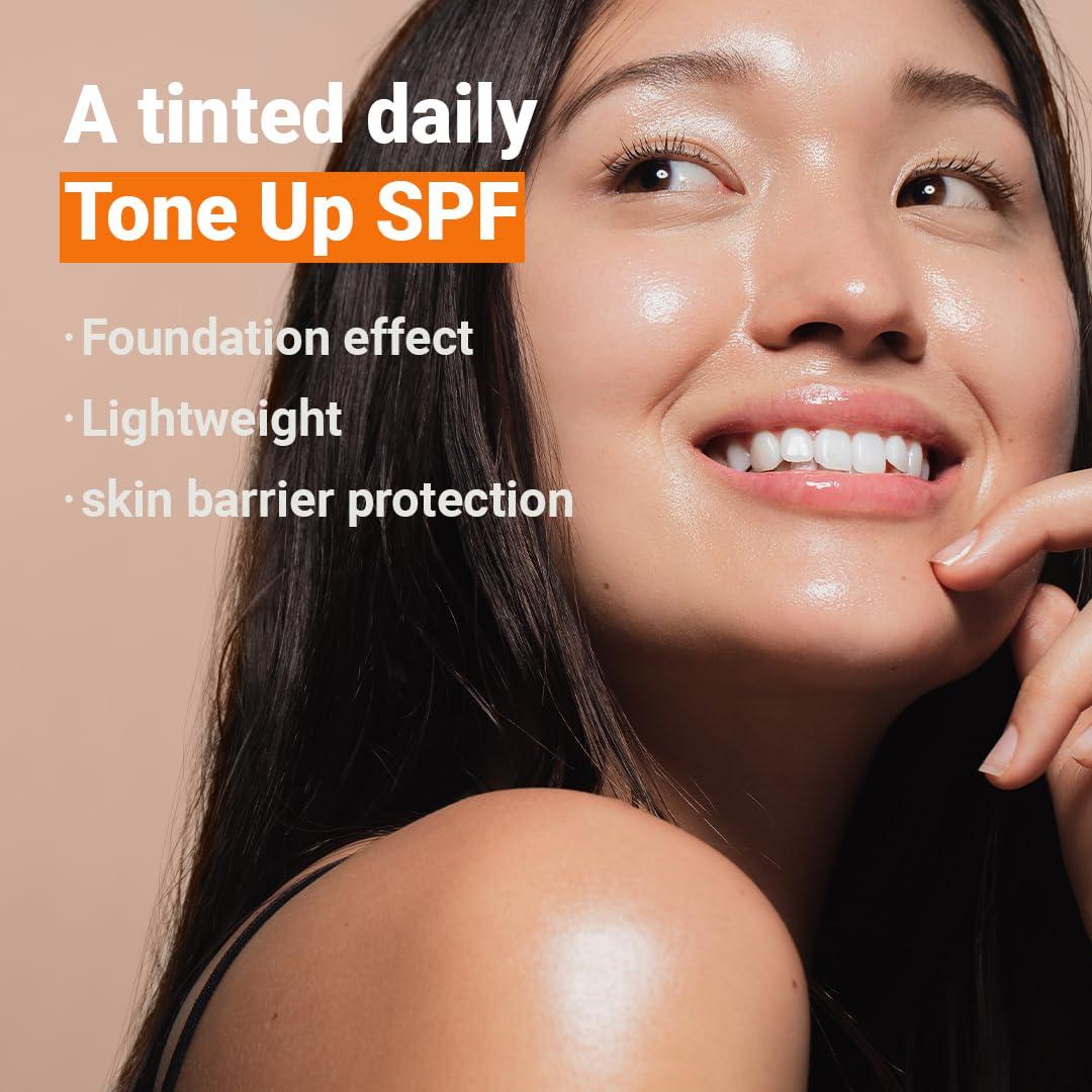 Isntree Yam Root Milk Tone Up Sun Cream — yam root tone-up sun cream