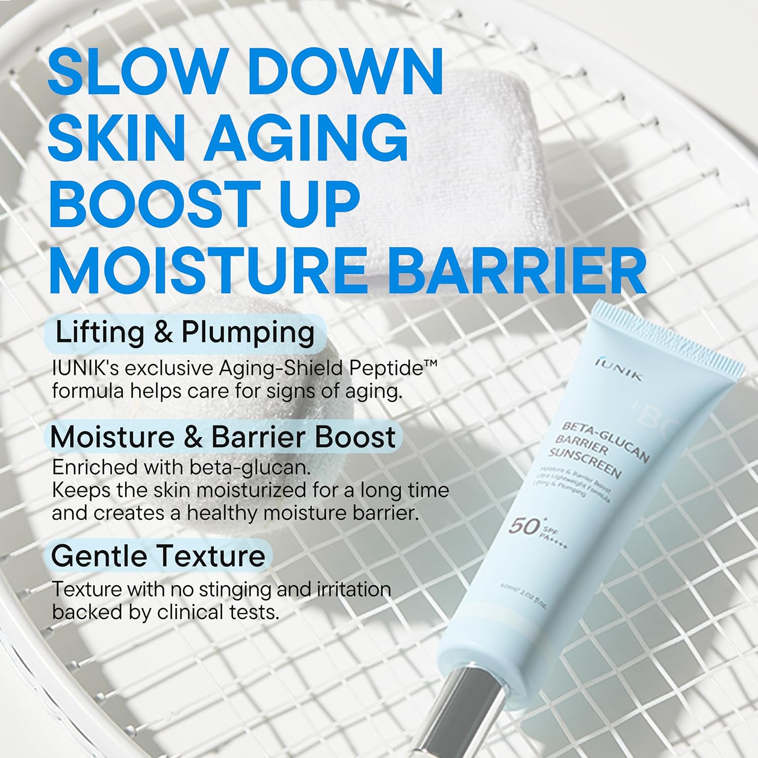 Supports the skin barrier while protecting