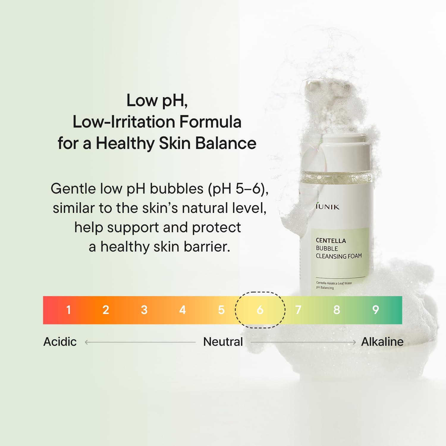 Cleanses without drying out the skin