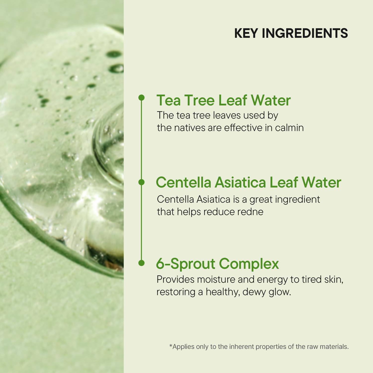Helps calm and care for breakouts