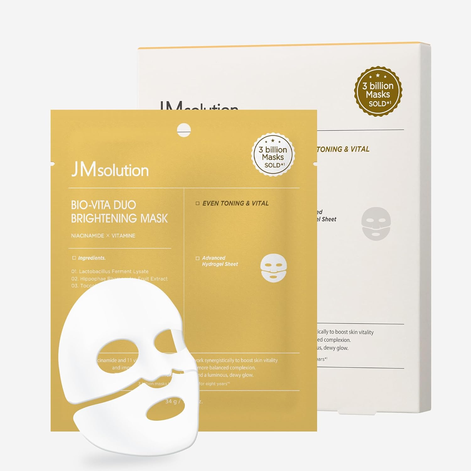 JMsolution Bio-Vita Duo Brightening Mask – brightening sheet mask