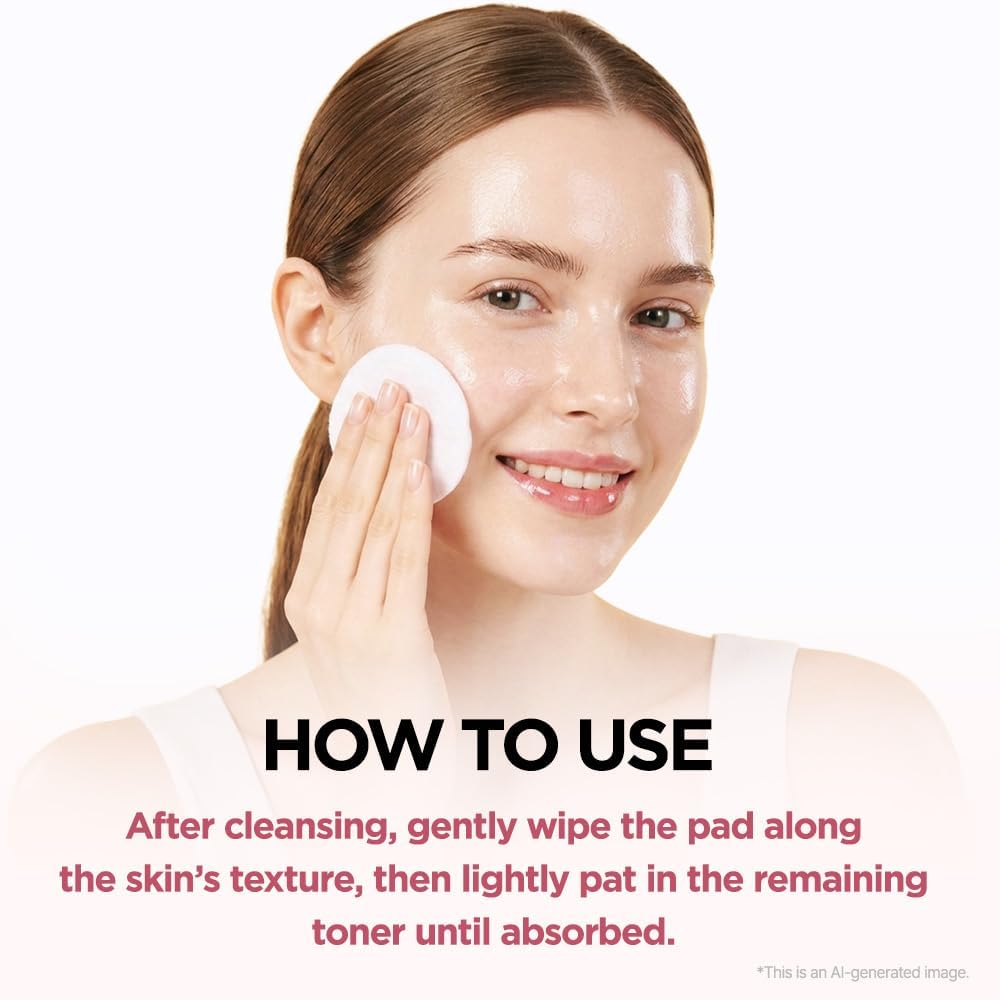 Sweep over clean skin daily