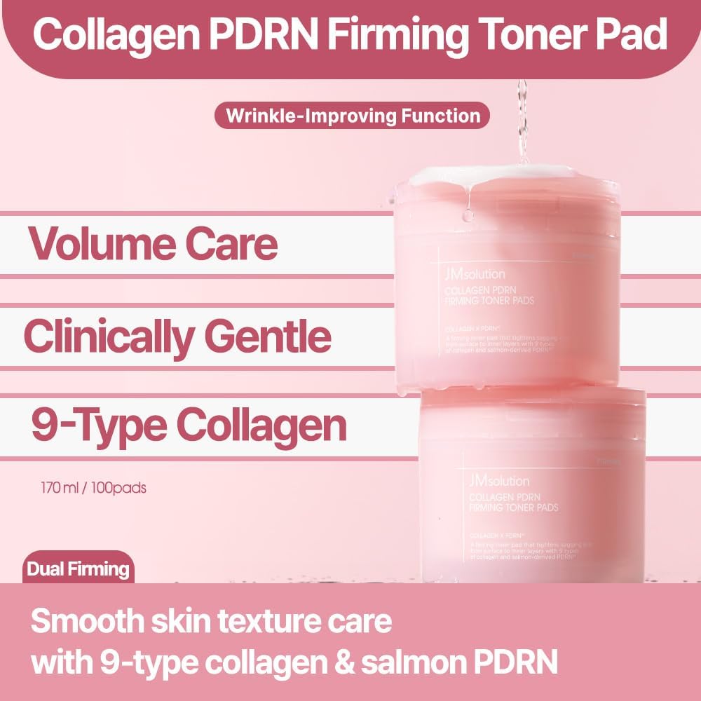 Collagen and PDRN for firmer, plumper skin