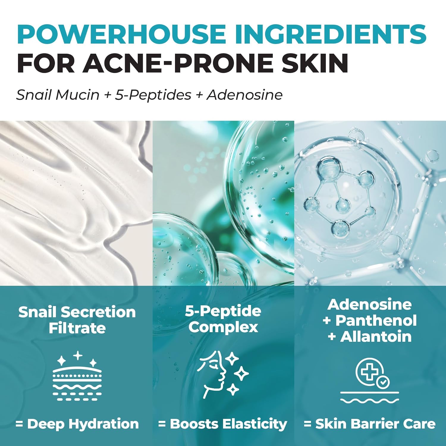 Helps improve skin elasticity and bounce