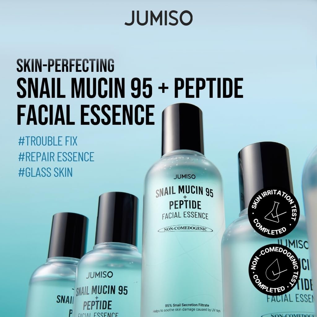 Contains 95% snail mucin and 5 types of peptides