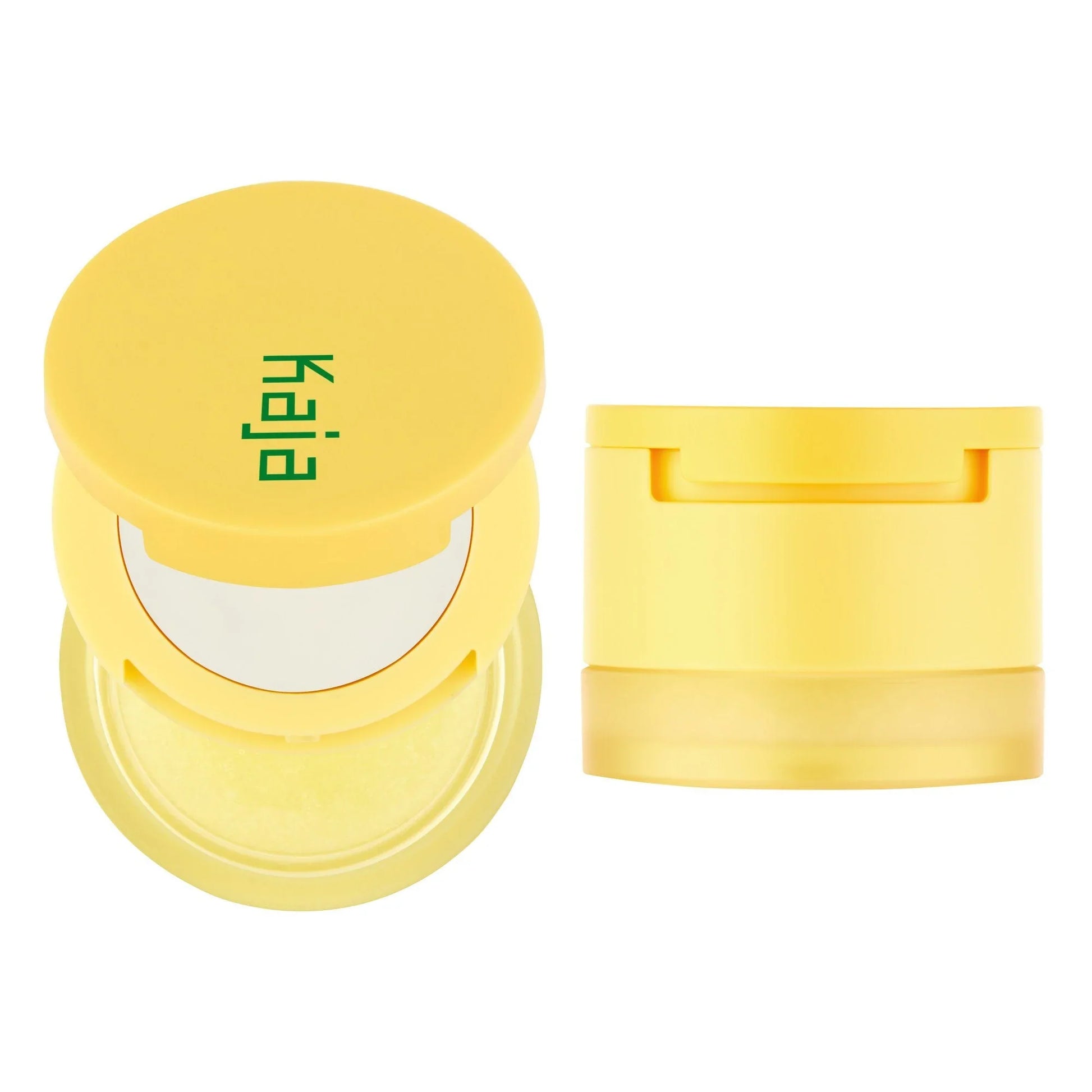 Kaja Balmy Bento Lip Balm & Scrub Pina Colada applied lip look