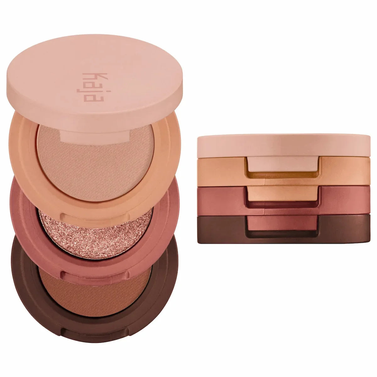 Kaja Bento Stacked Eyeshadow Trio — stackable bouncy eyeshadow trio palette
