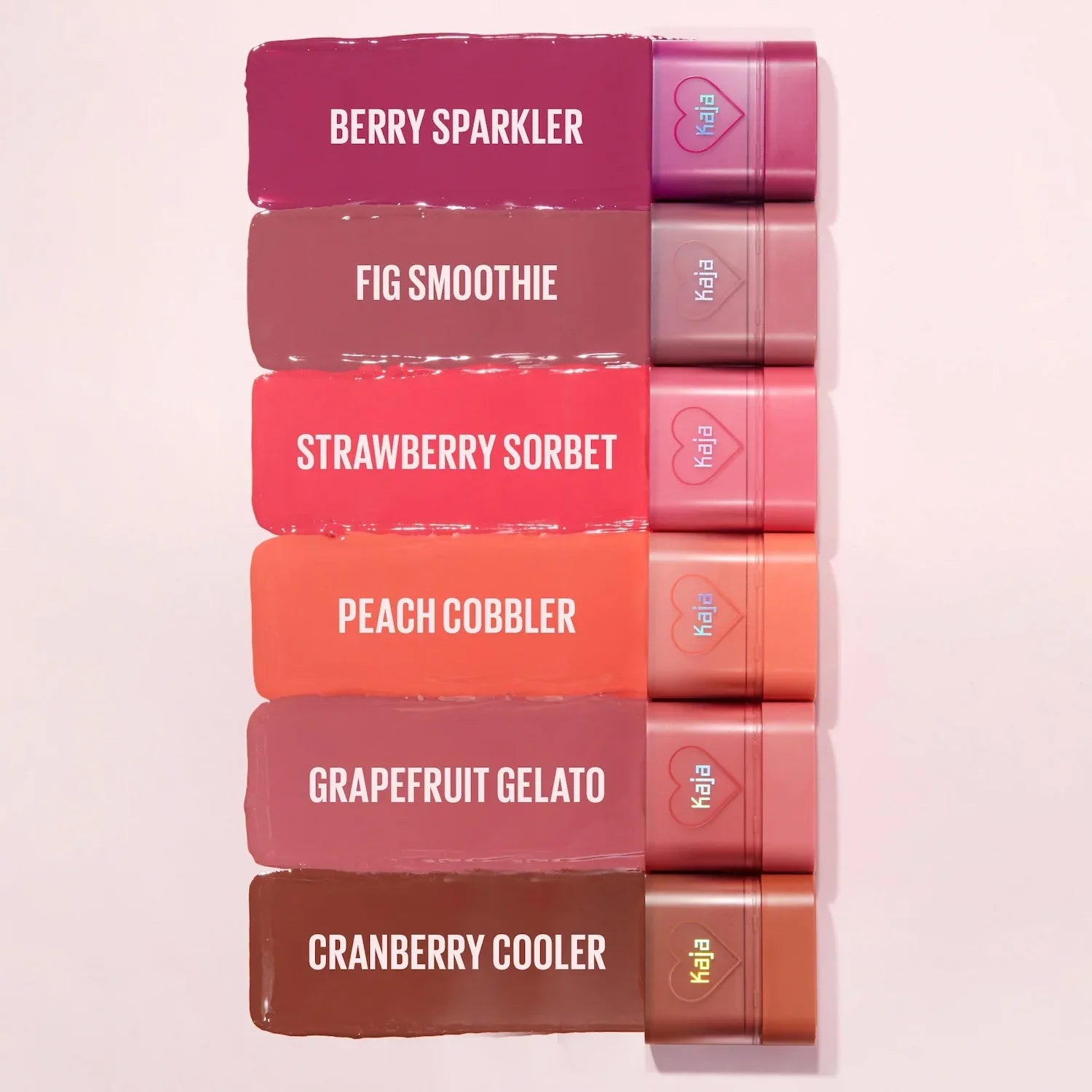 Kaja Cheek & Lip Multi Balm-Stick Dewy Bar buildable sheer-to-medium color