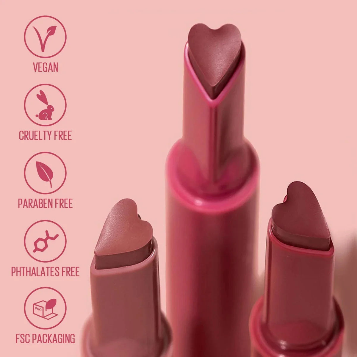 Kaja Heart Melter Gloss Stick cushiony lip gloss formula
