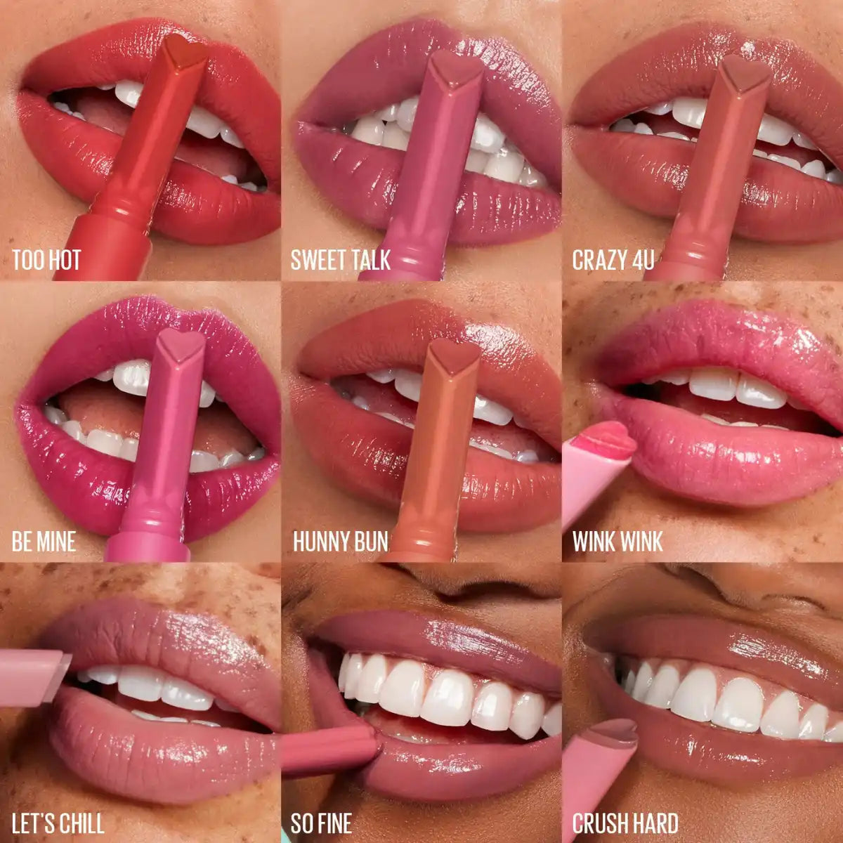 Kaja Heart Melter Gloss Stick glossy non-sticky finish