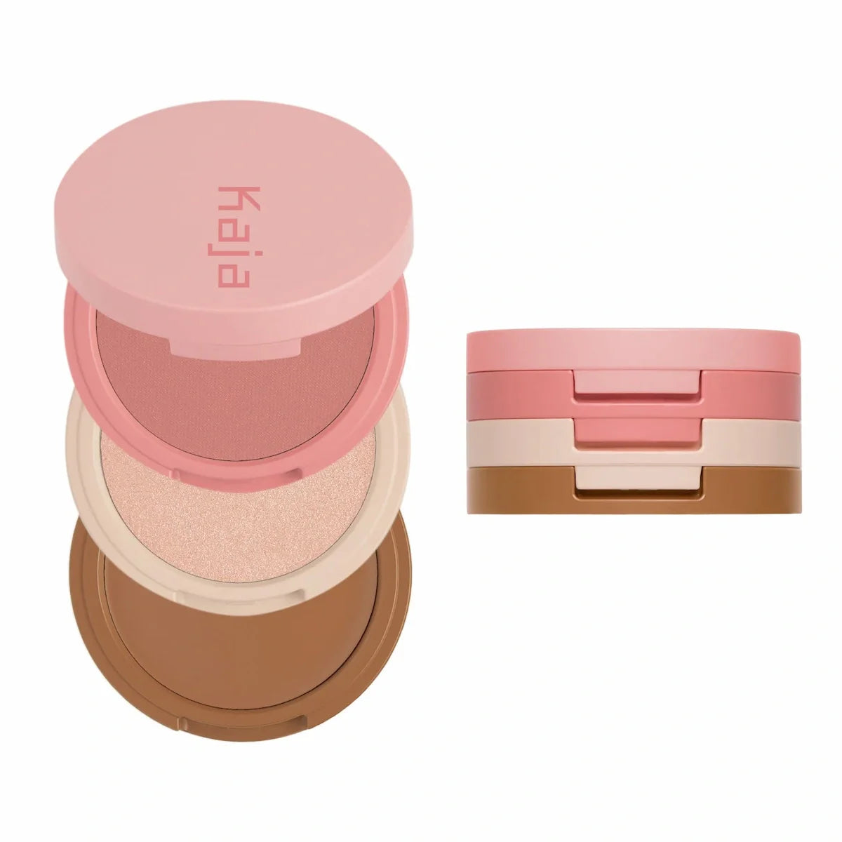 Kaja Play Bento Face Palette in Butter Up trio shades