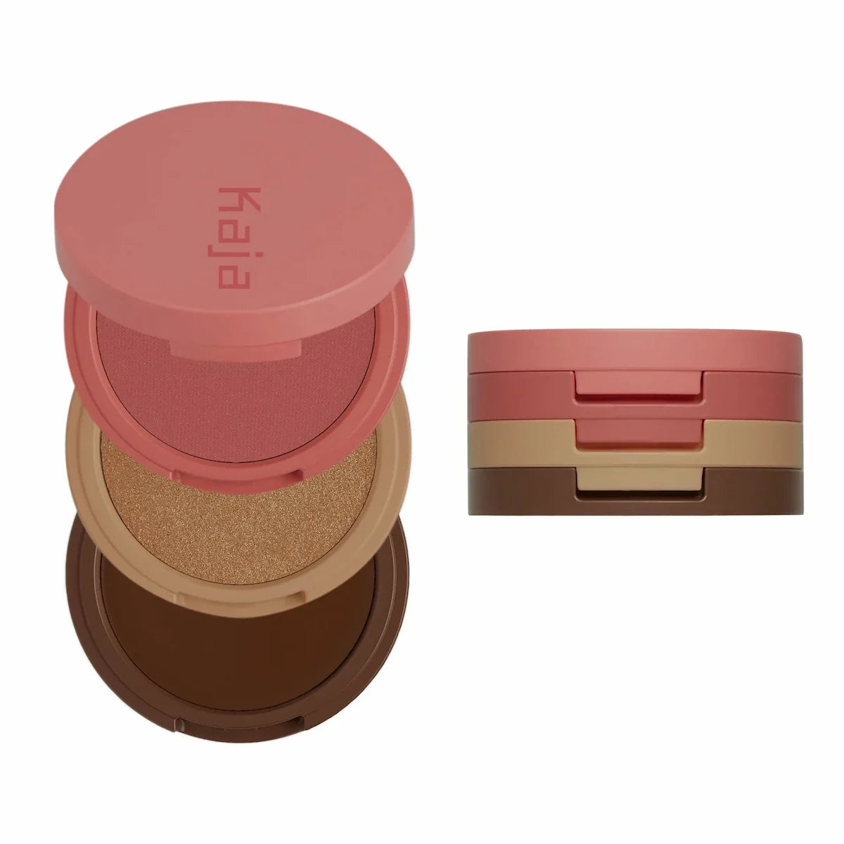 Kaja Play Bento Face Palette in Mochamallow trio shades
