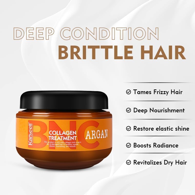 BNC collagen complex for deep hair repair