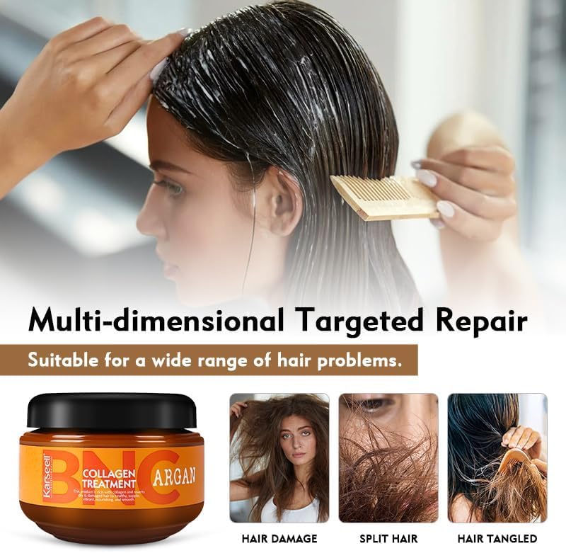 Restores smoothness and shine