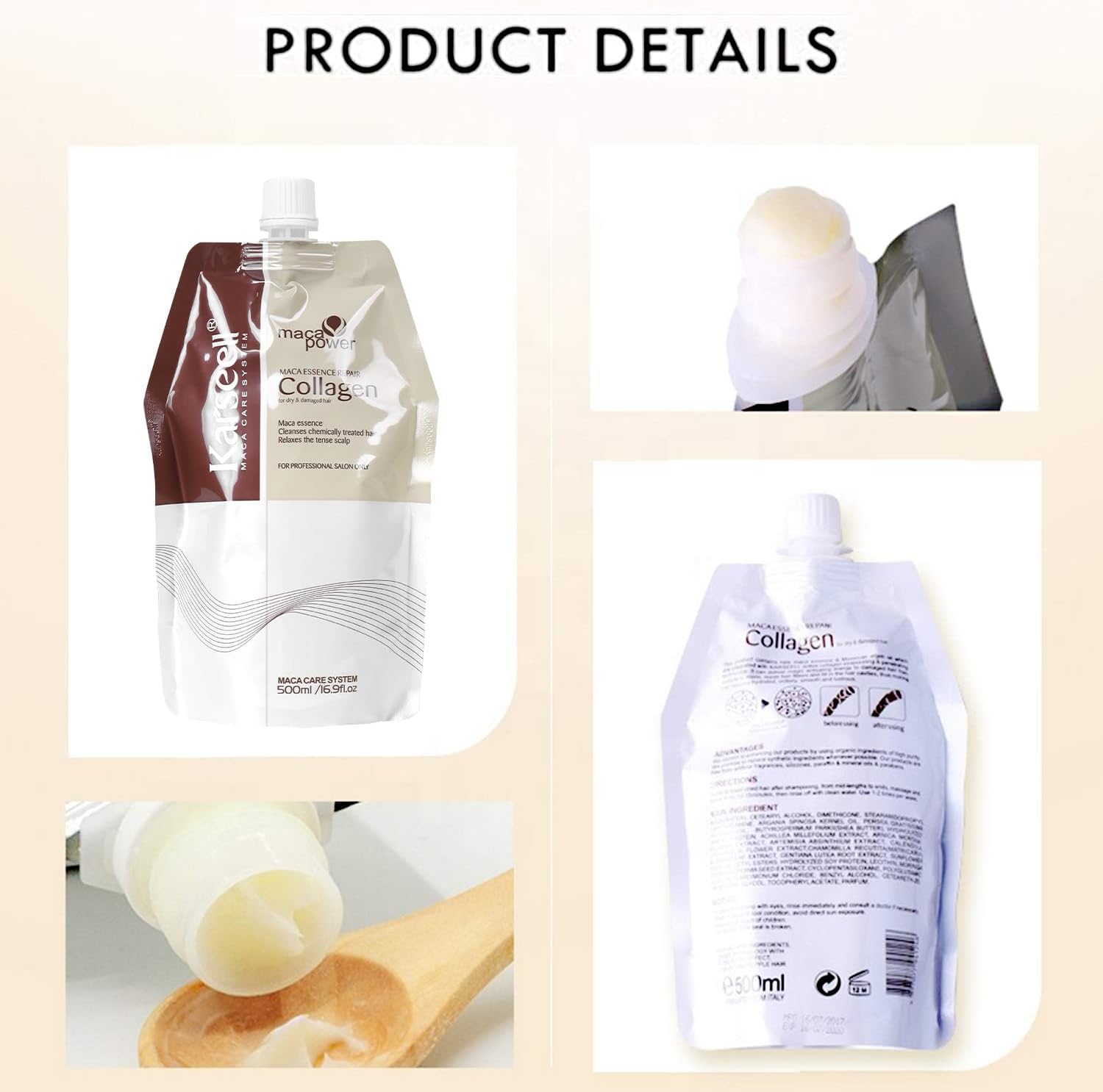 Apply one sachet to clean hair, then rinse