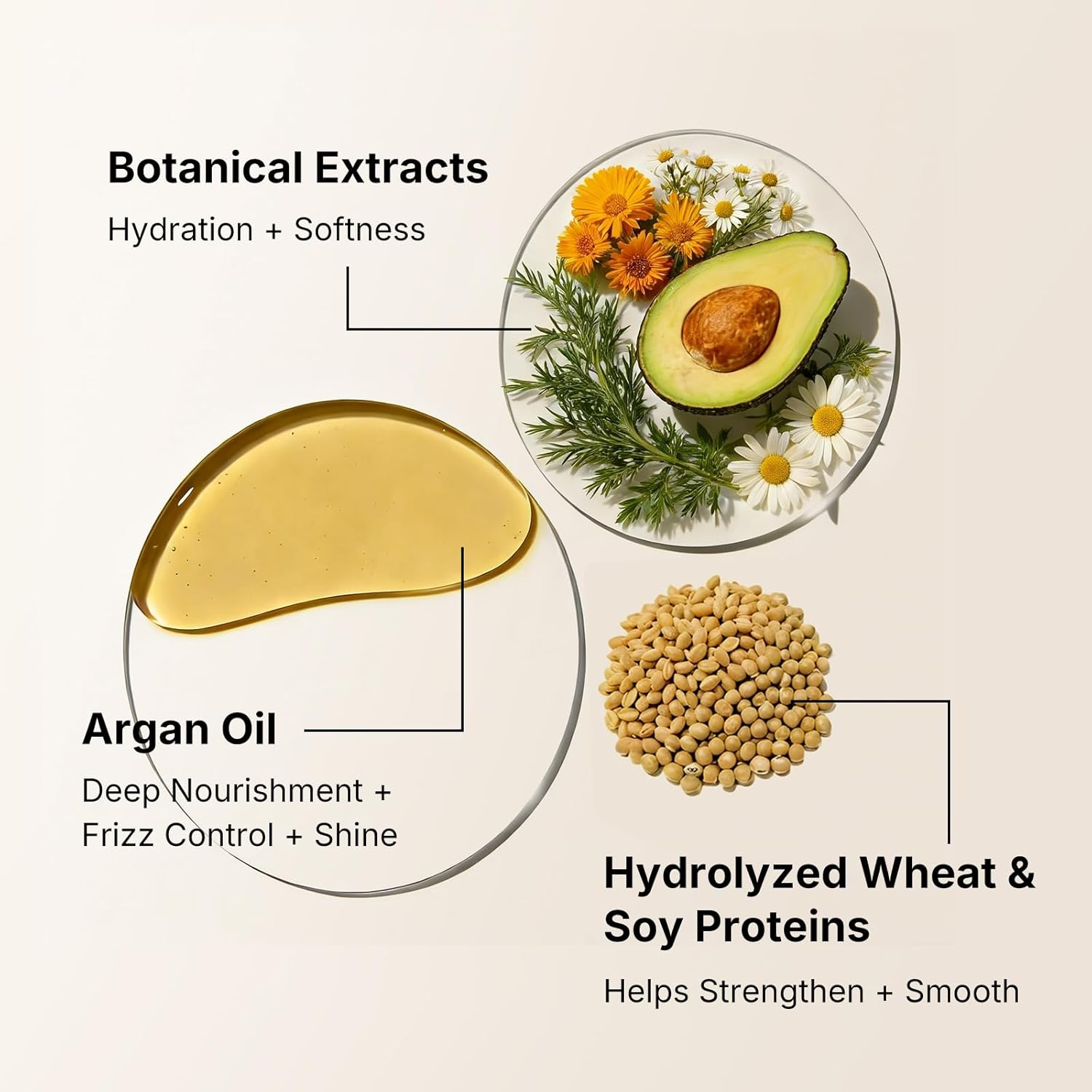 Repairs damaged, over-processed hair
