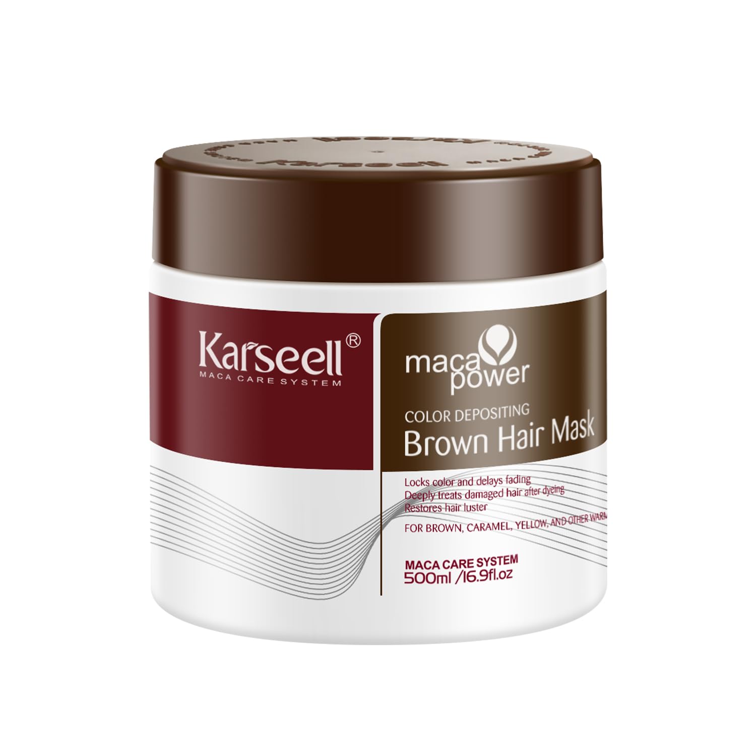Karseell Color Depositing Brown Hair Mask – brown color depositing mask