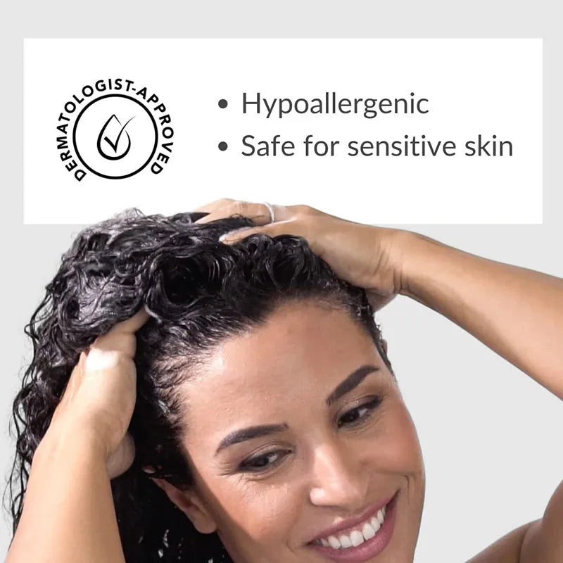 Repairs and strengthens dry, brittle hair