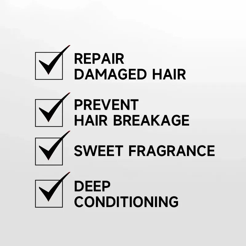 Leaves hair smooth, shiny and manageable
