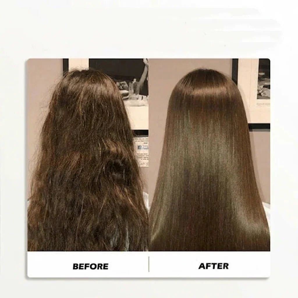 Repairs and strengthens over-processed hair