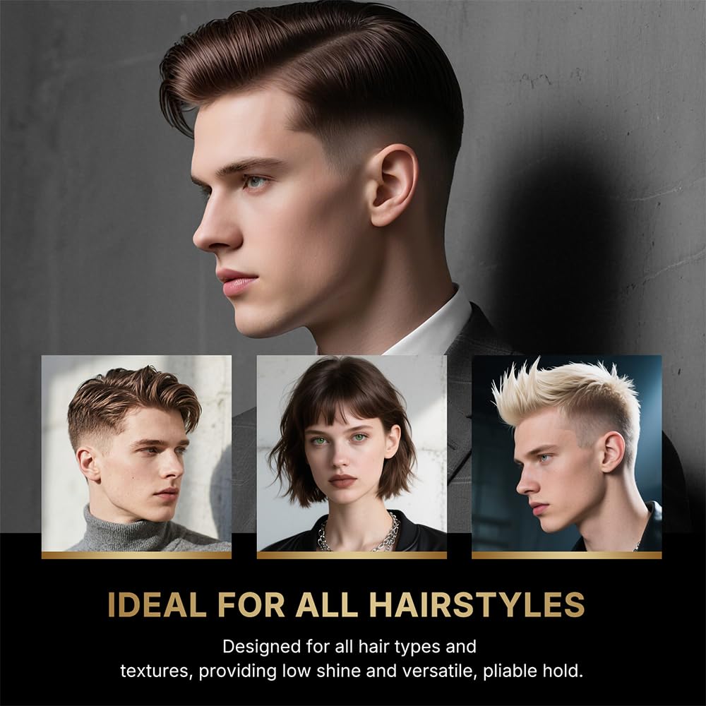 Strong, all-day hold for styled hair