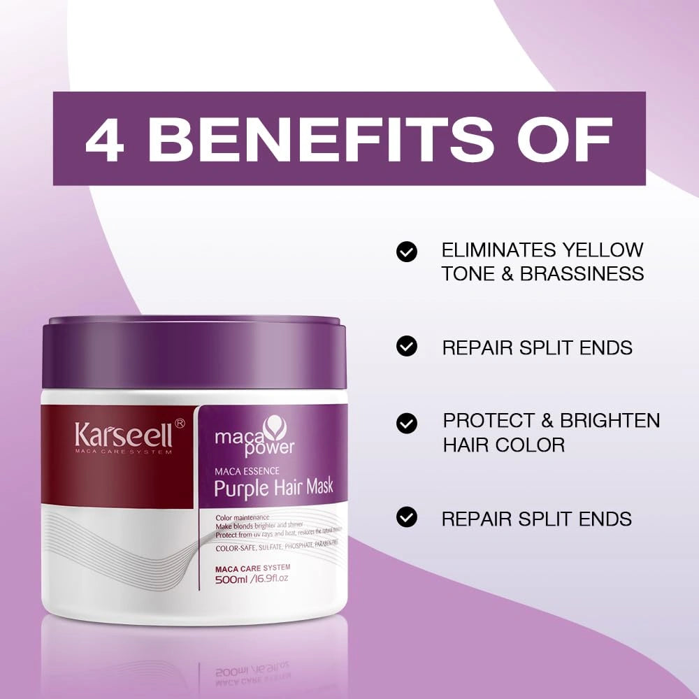 Purple pigments with maca and collagen