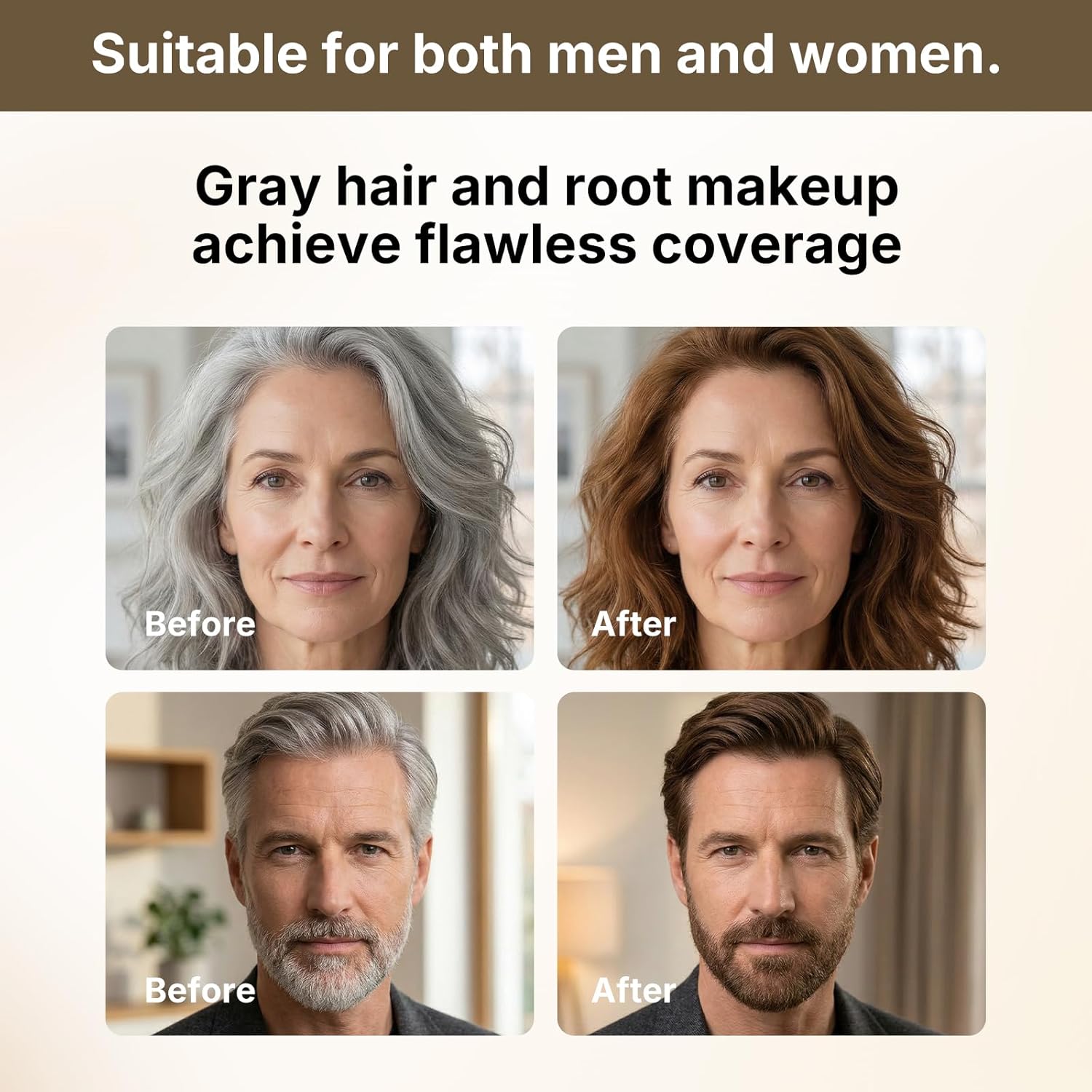 Delivers a natural-looking, even colour