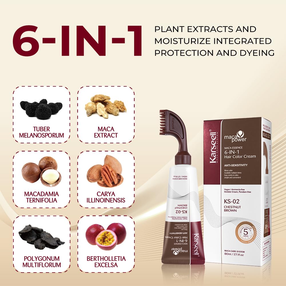 Available shades for natural-looking results