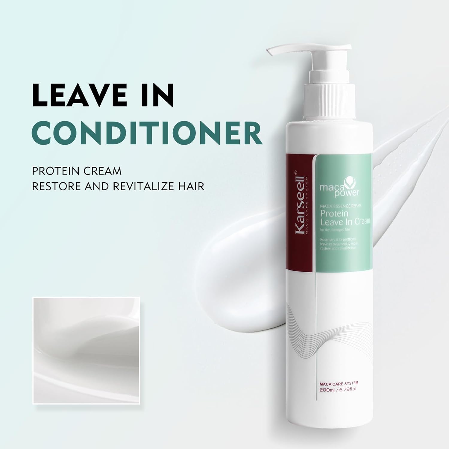 Protein-rich formula to rebuild damaged hair