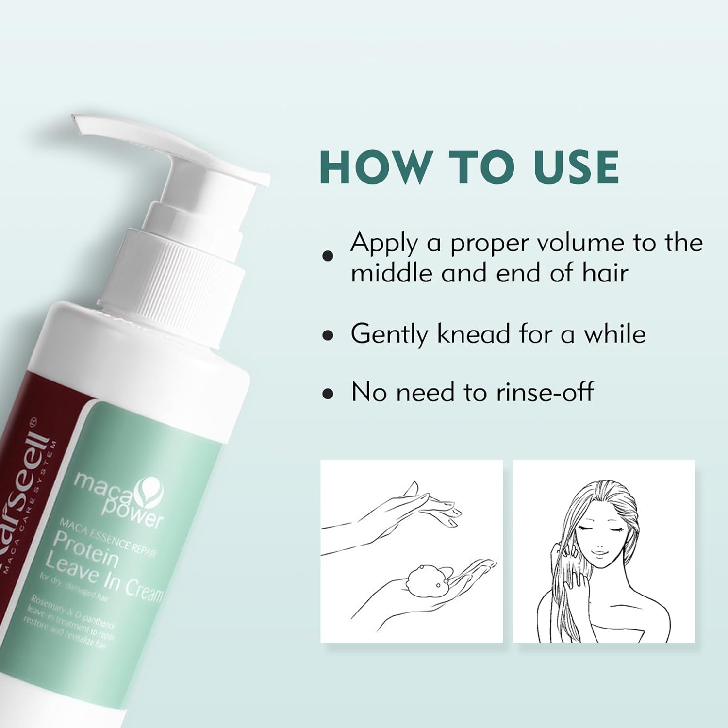 Reduces breakage for stronger hair