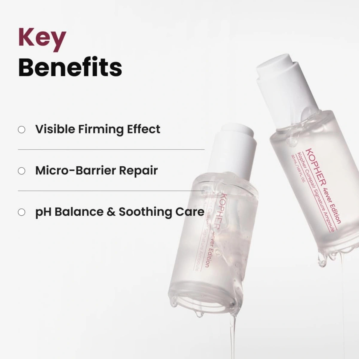 Hydrates, firms and helps tighten the look of pores