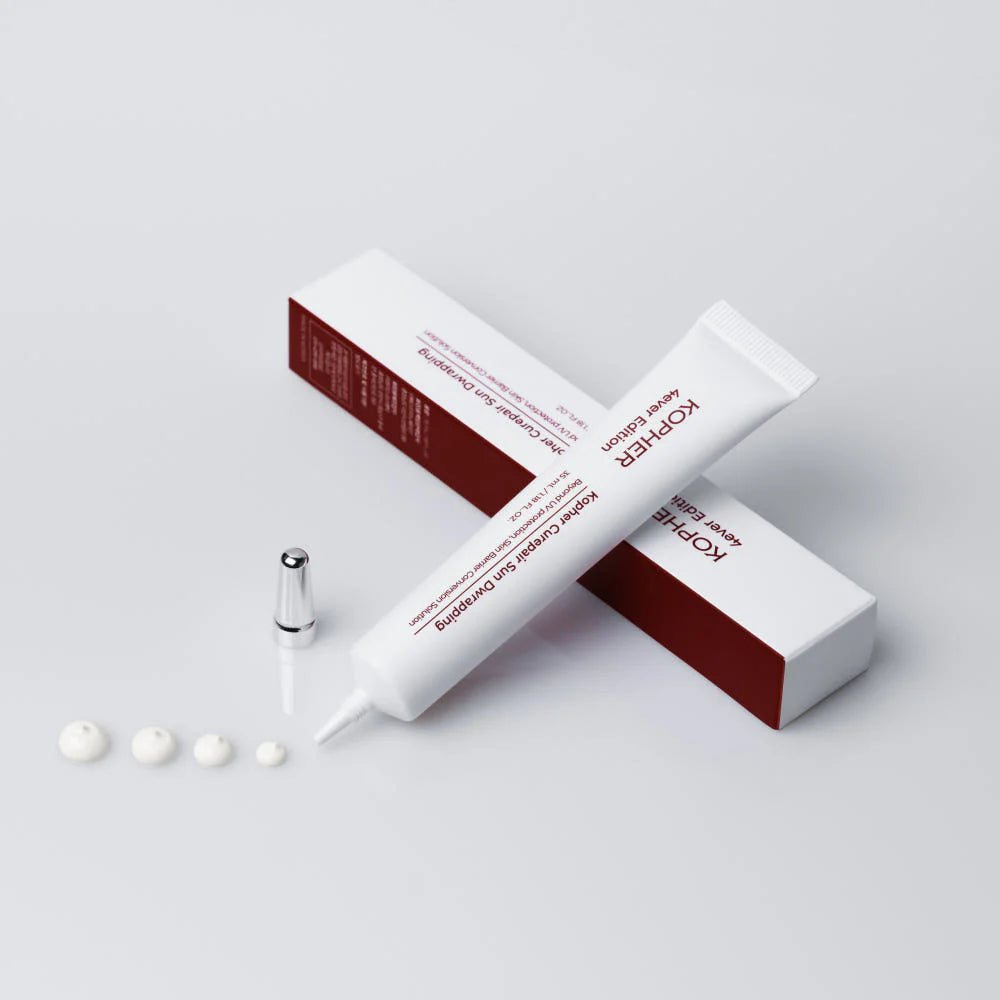 Kopher Curepair Sun Dewrapping — hydrating mineral sunscreen