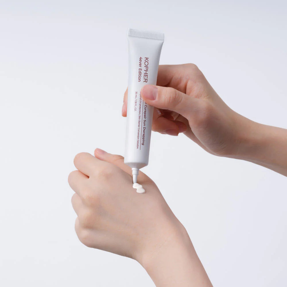 Kopher Curepair Sun Dewrapping — hydrating mineral sunscreen