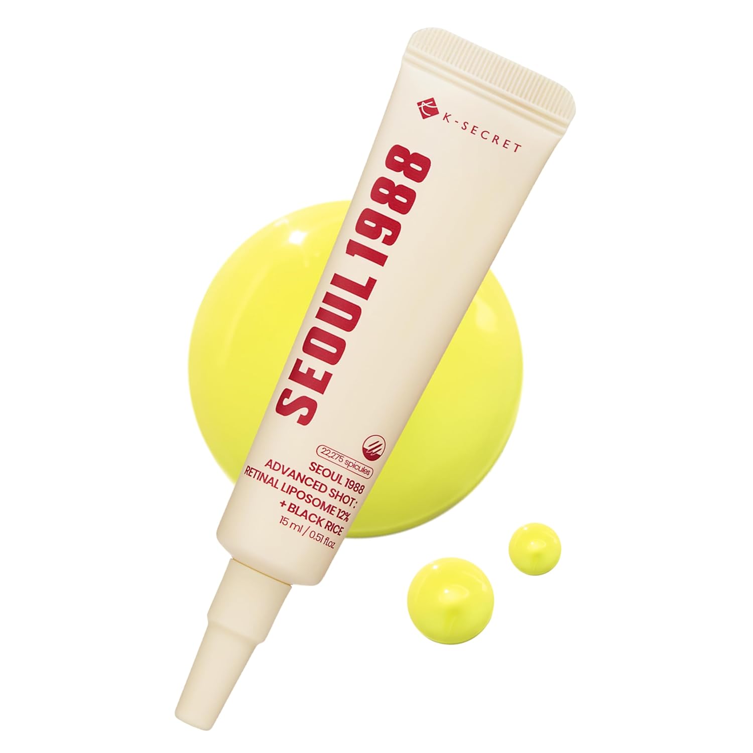 K-SECRET Advanced Shot Retinal Liposome 12% + Black Rice — high-strength retinal black rice serum
