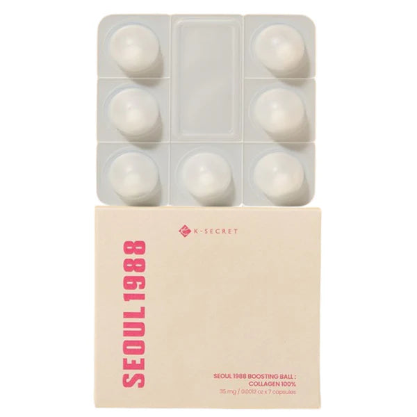 K-SECRET Seoul 1988 Boosting Ball Collagen 100% — 100% collagen boosting ball