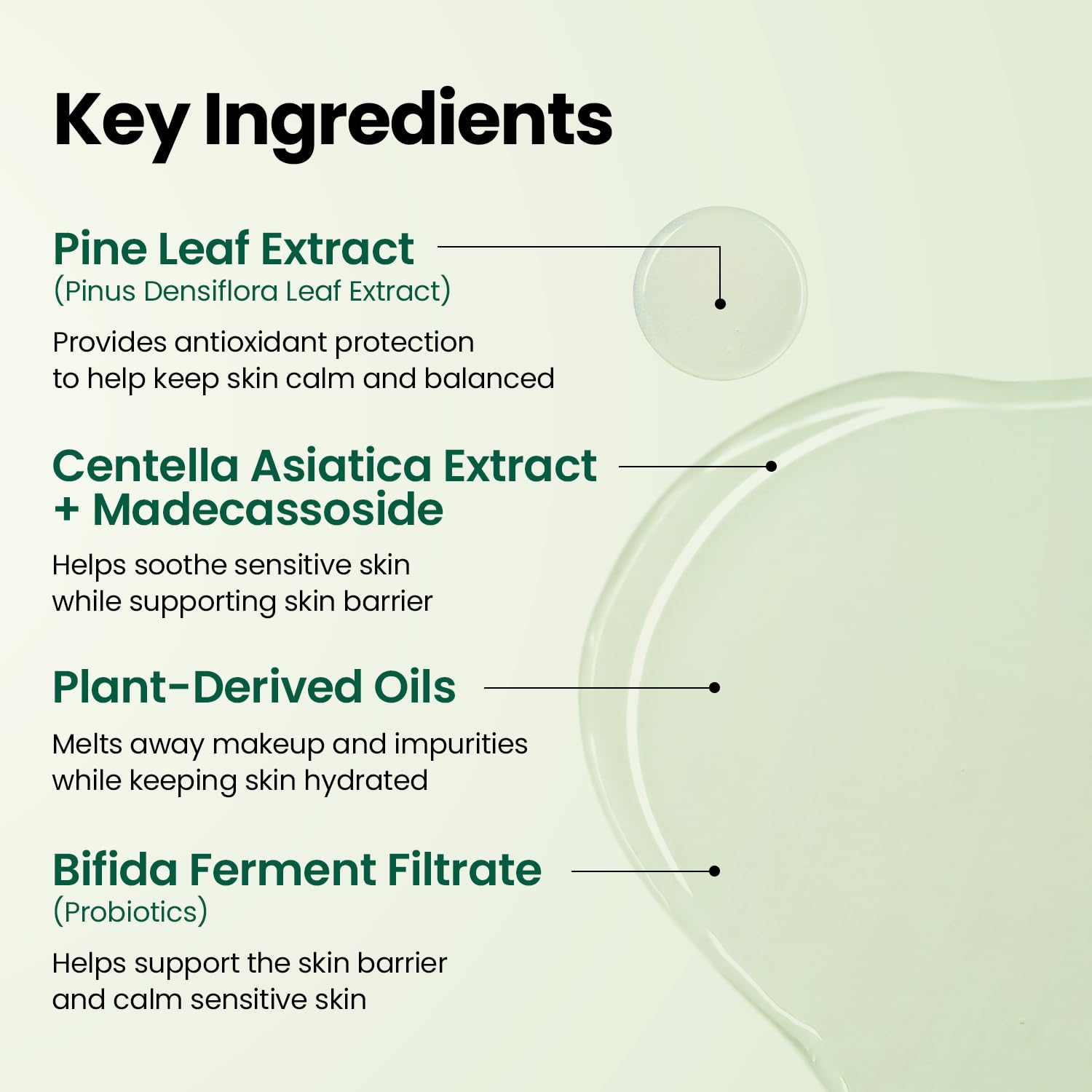 K-SECRET Seoul 1988 Cleansing Oil Pine Cica 1% + Probiotics — formulated with pine cica and probiotics