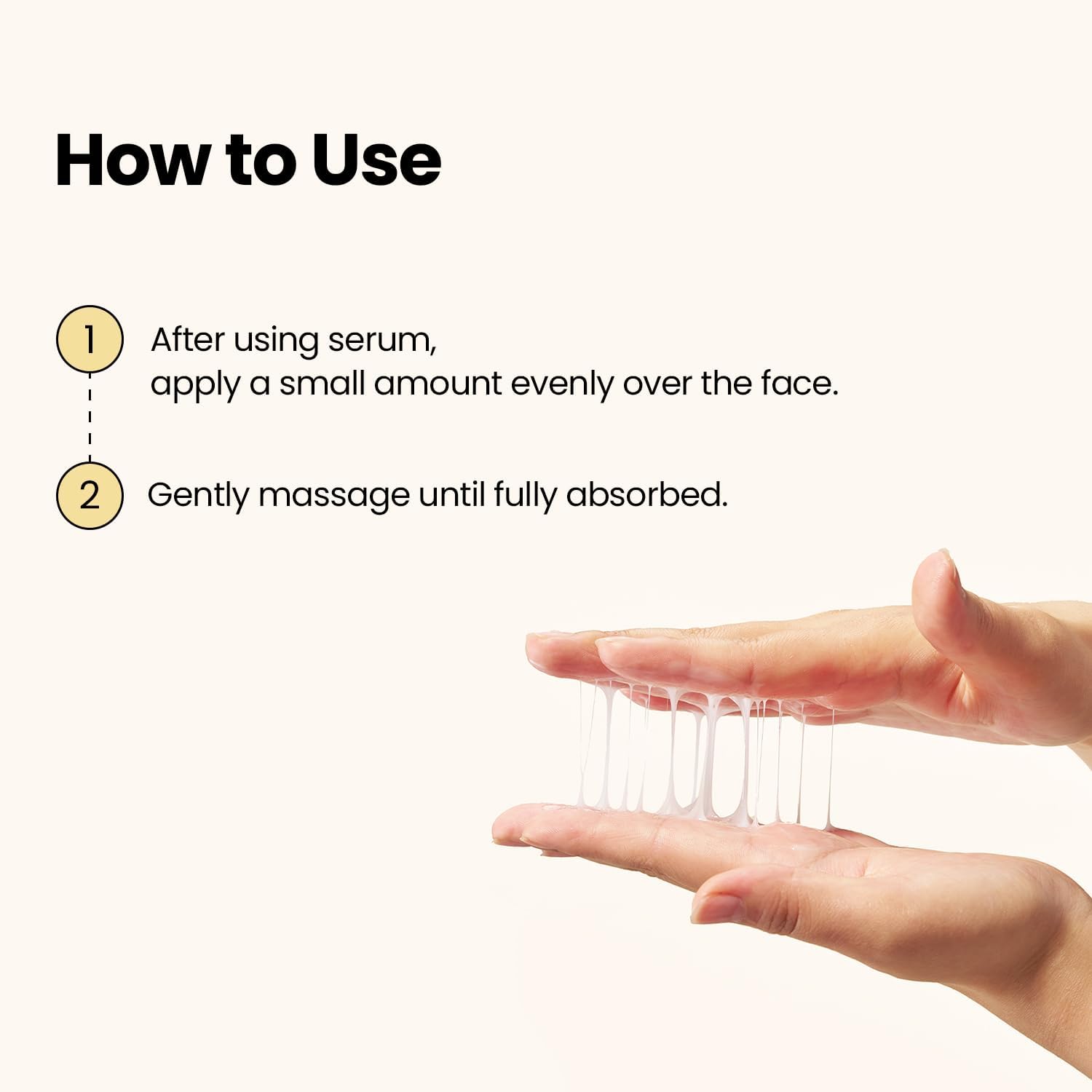 K-SECRET Seoul 1988 Cream Snail Mucin 93% + Rice — how to use: apply as the last step of skincare