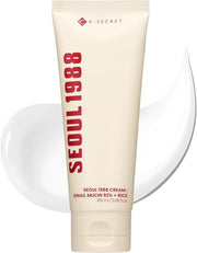 K-SECRET Seoul 1988 Cream Snail Mucin 93% + Rice — snail mucin rice moisturizing cream
