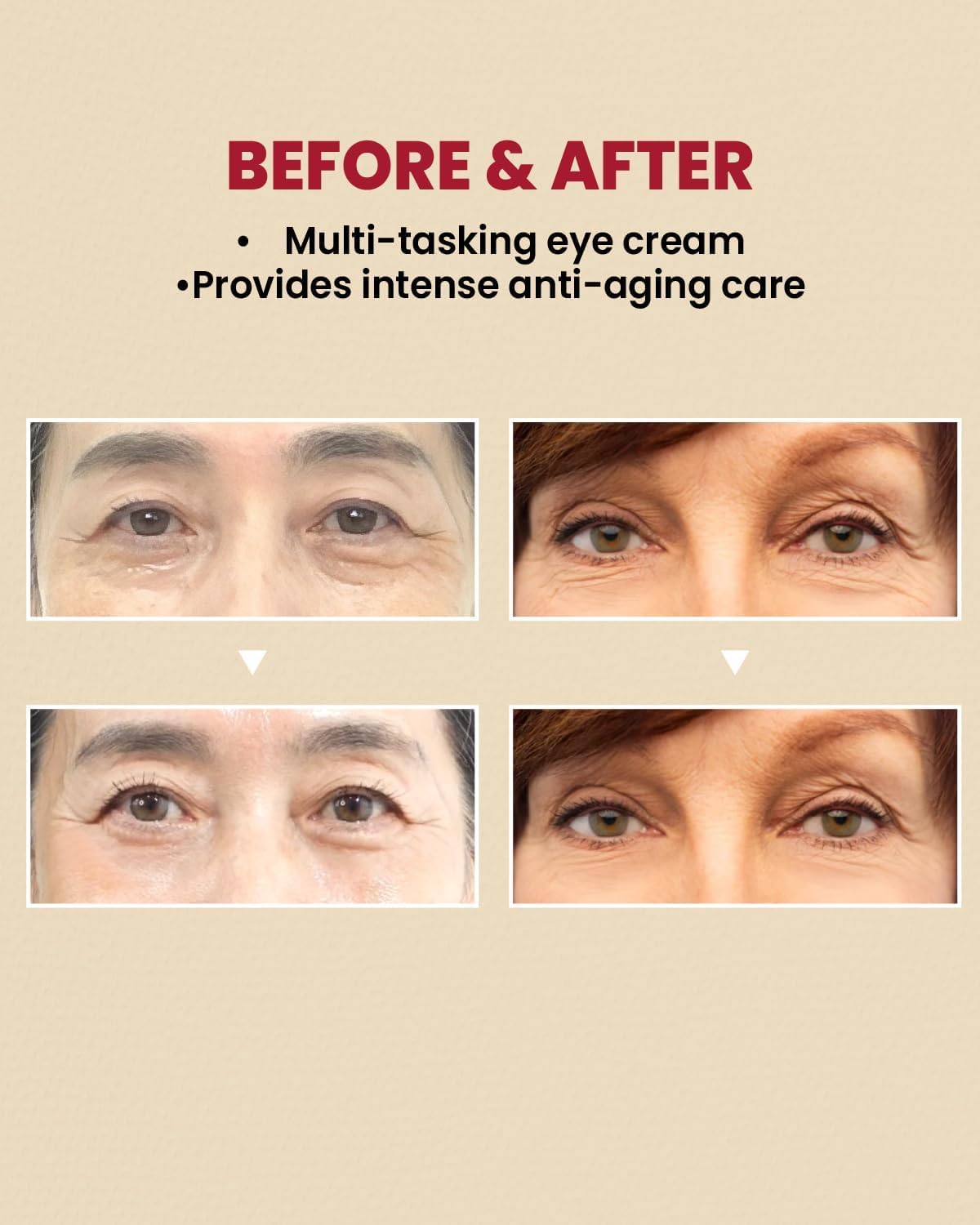 K-SECRET Seoul 1988 Eye Cream Retinal Liposome 4% + Fermented Bean — retinal smooths the look of fine lines around the eyes