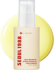 K-SECRET Seoul 1988 Retinal Liposome 2% + Black Ginseng — retinal and black ginseng firming serum