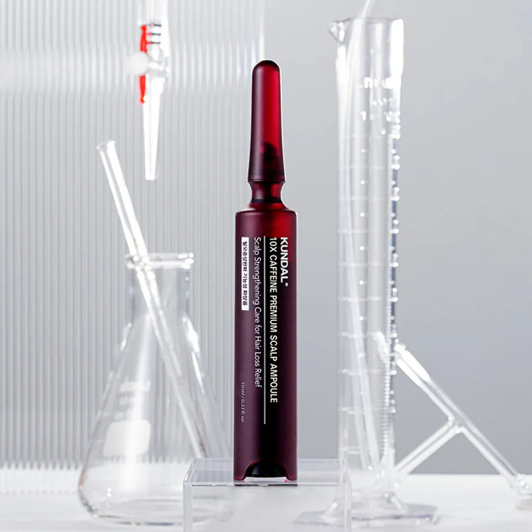 KUNDAL 10X Caffeine Strengthening Scalp Serum — scalp application