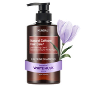 KUNDAL Natural Caffeine Hair Care Shampoo White Musk — healthy refreshed scalp