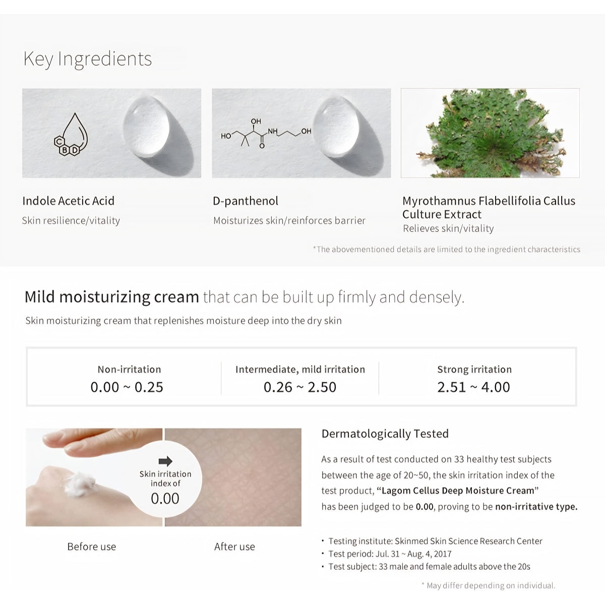 LAGOM Cellus Deep Moisture Cream provides long-lasting deep hydration