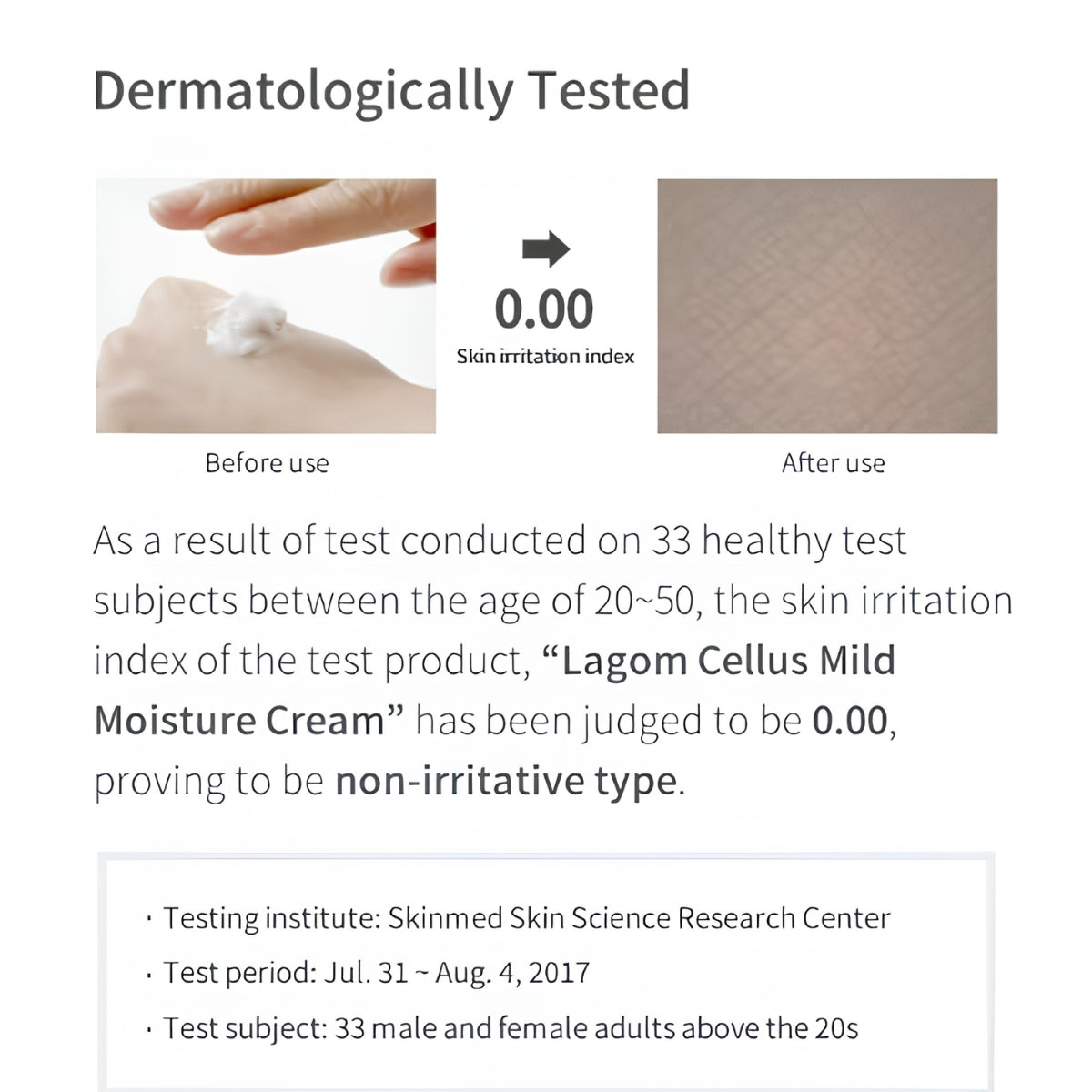 LAGOM Cellus Mild Moisture Cream gentle daily hydration for soft, calm skin